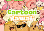 draw cute kawaii hand drawn simple cartoon character for sticker, mascot logo